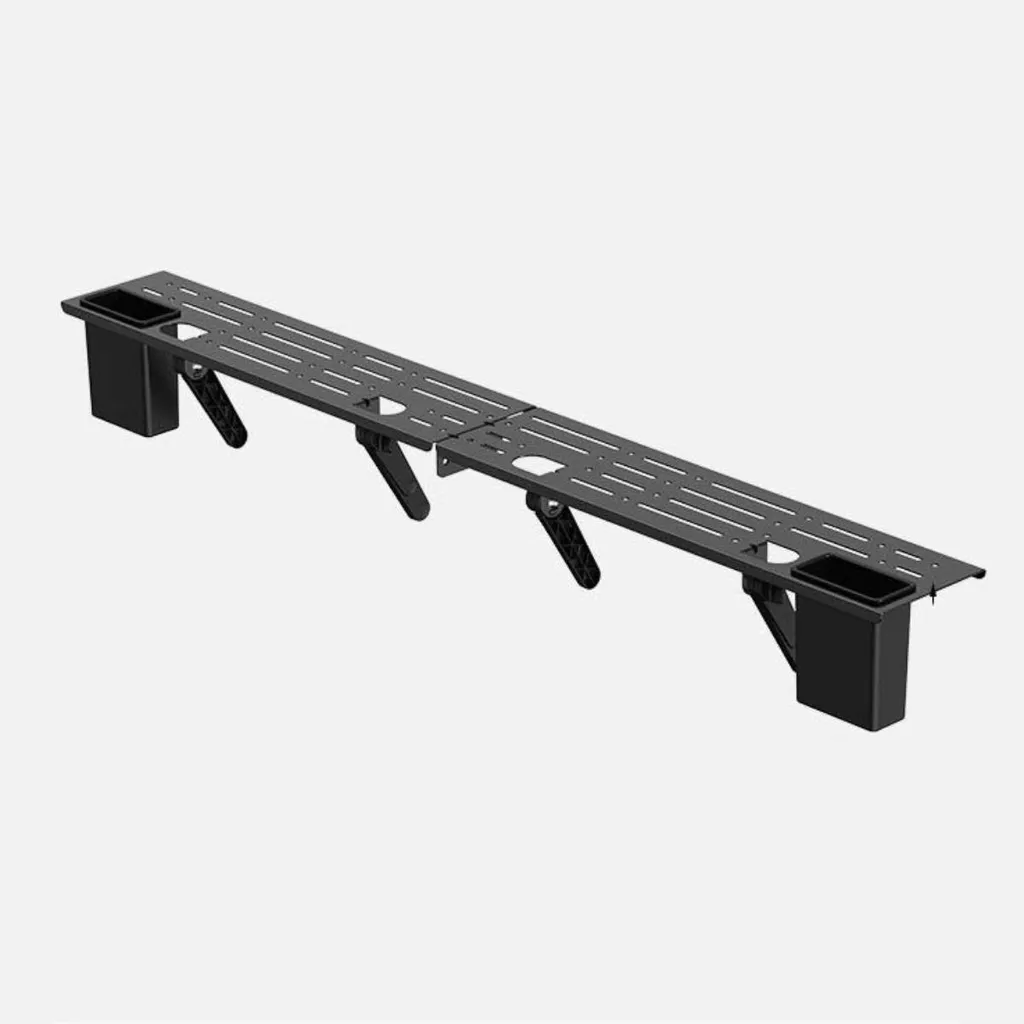Étagère Écran Sans Perçage 90cm avec Support Télécommande Pratique