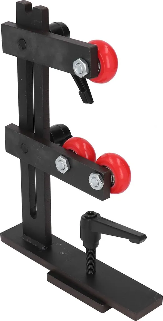 Lunette pour tour à bois en L pour stabiliser le creusage de grands vases