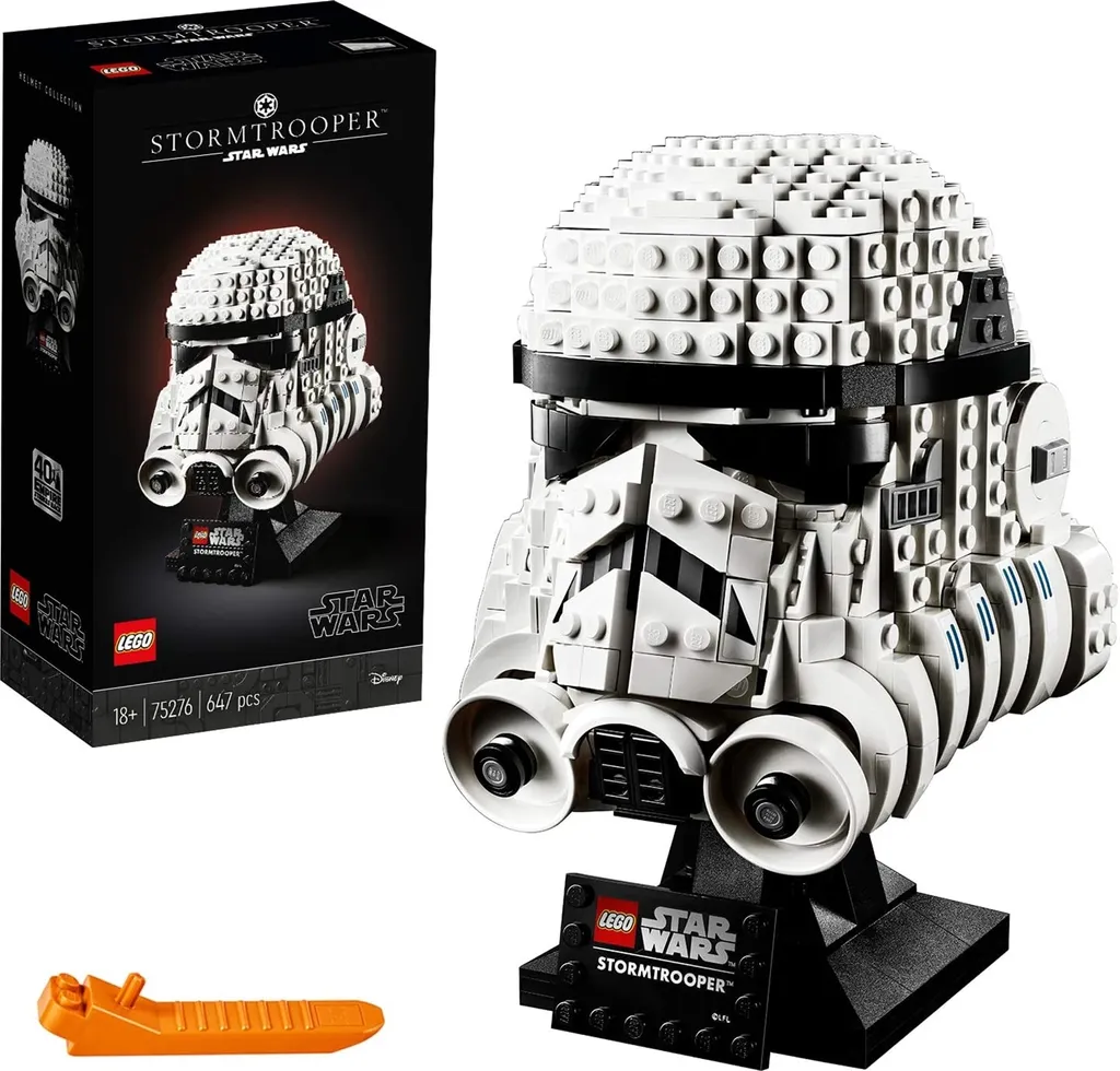 LEGO Star Wars 75276 Casque de Stormtrooper : Modèle de Collection Culte