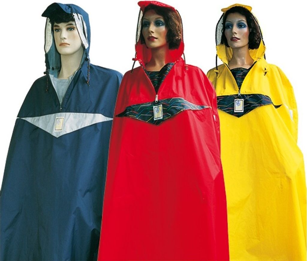 Hock Regenponcho Super Praktiko gelb, Gr. XXL, Körpergr. Produktbild 