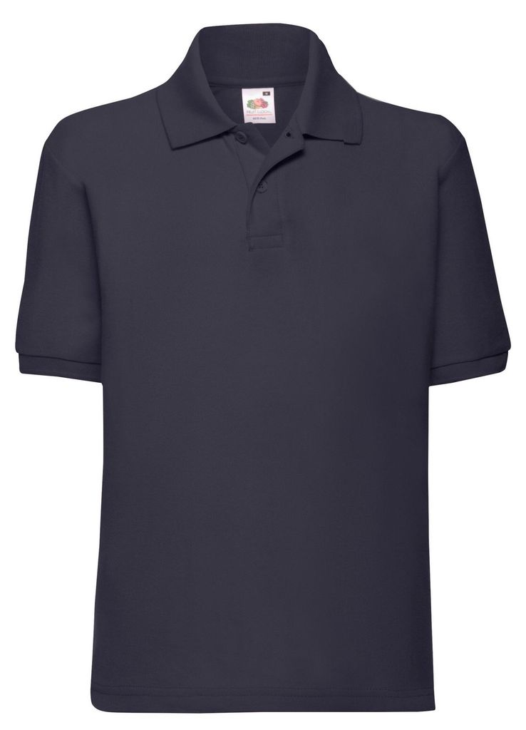 Fruit of the Loom - "65/35" Poloshirt für Kinder LT1880 (128) (Marineblau)