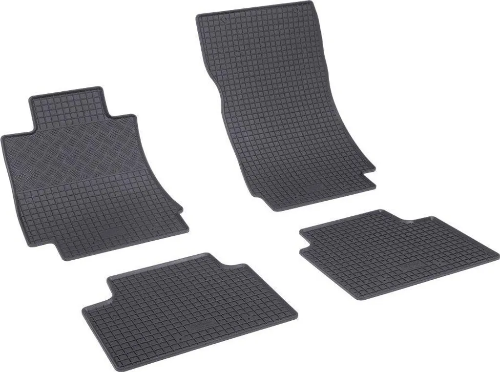 moto-MOLTICO tappetino conducente auto velours lato conducente tappetini auto nero tappetino conducente 1 pezzo adatto per Citroen Nemo Fiat Fiorino Qubo Peugeot Bipper 2008-2020