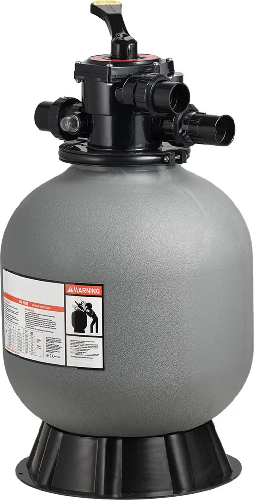 Filtre à sable piscine 450 mm : finie l'eau trouble 151 L/min