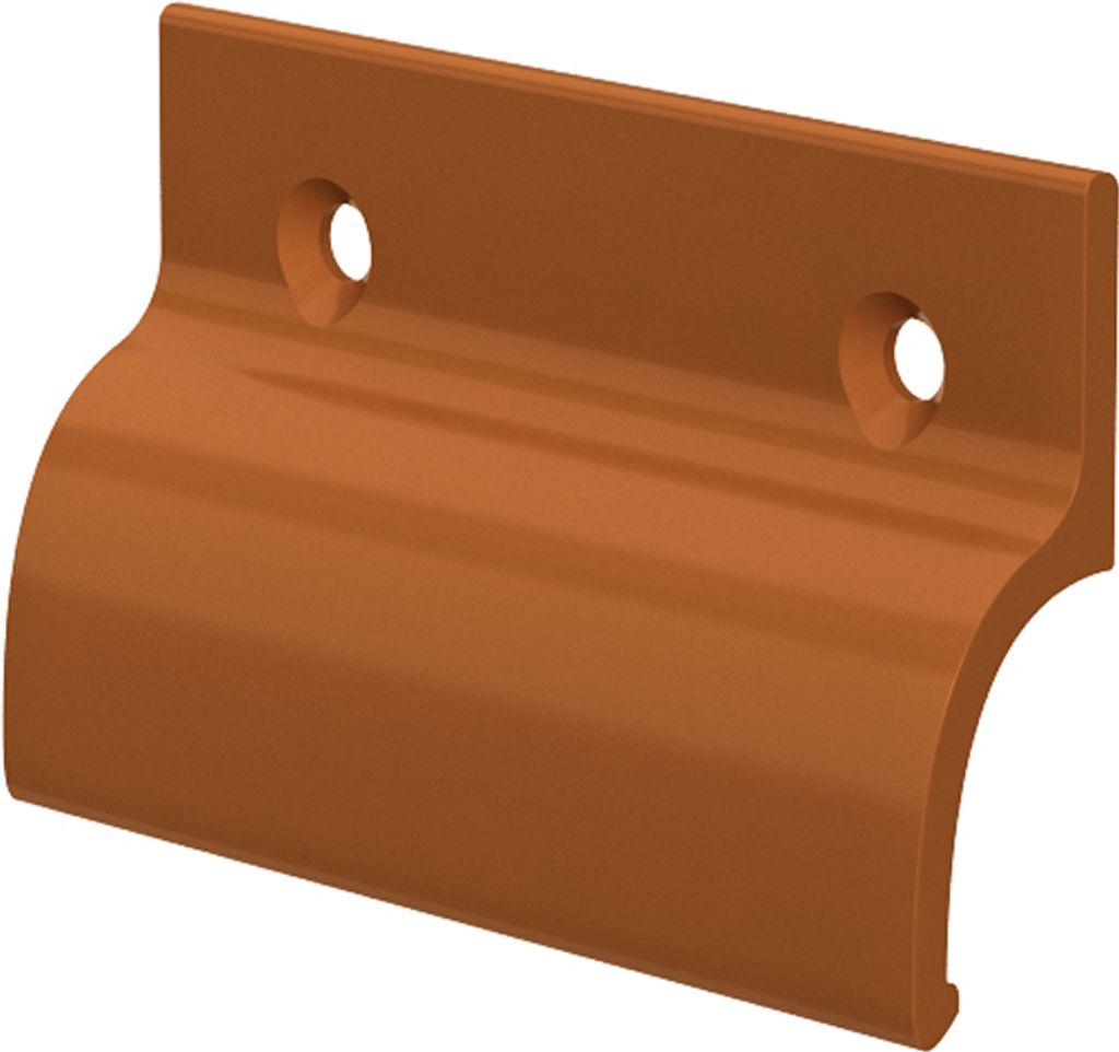 Aluminium Terrassentürgriff Balkontürgriff Ziehgriff Aluminiumgriff Türbeschlag Eiche färbend RAL8003