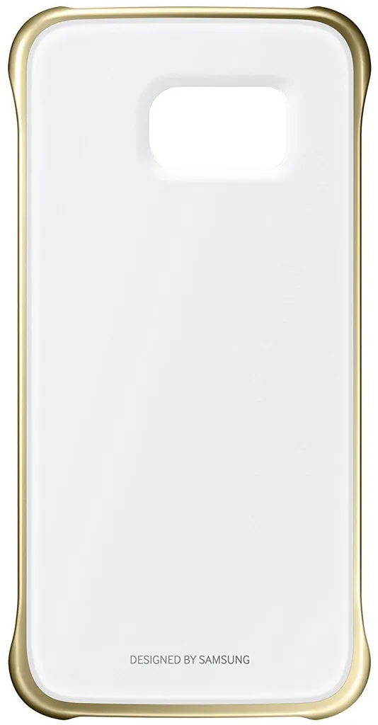 Coque Samsung Galaxy S6 edge dorée : protège l'écran des chutes