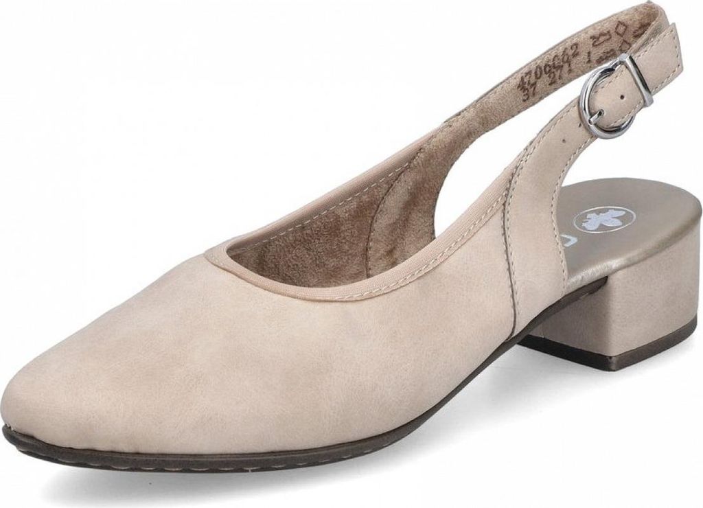 Rieker Damen Pumps einfarbige Slingpumps mit kleinem Produktbild 