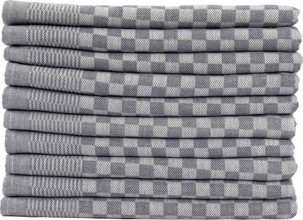 10er Set Luxus Grubentücher 50x70 cm 100% Baumwolle 210 gsm Produktbild 