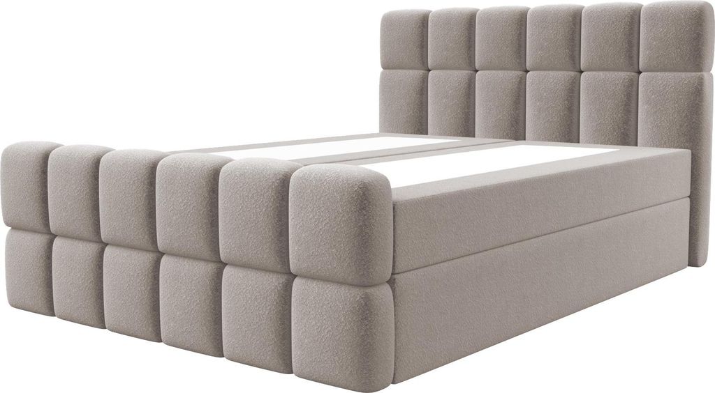 Bett Boxspringbett SELA ohne Topper mit Bettkästen - Produktbild 
