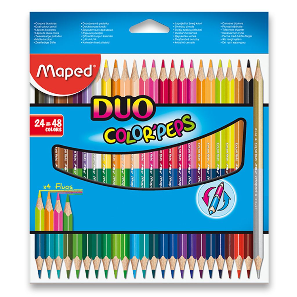 Color´Peps Duo, pastelky 48 farieb Obrázok produktu 