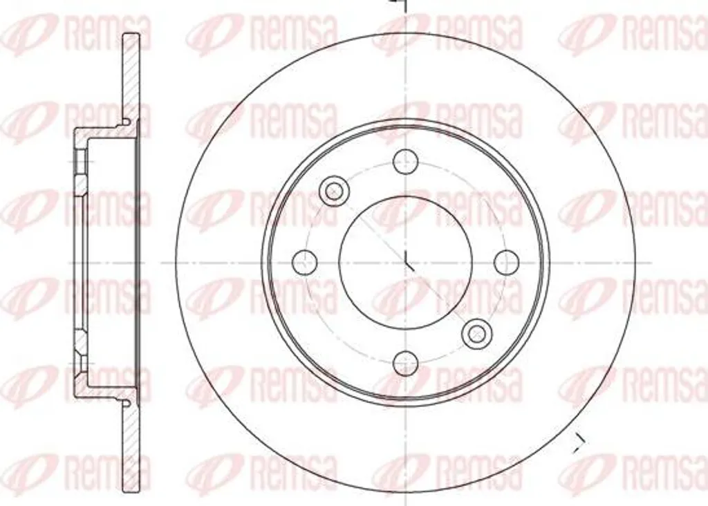 Disque de frein pour rénovation mécanique de Peugeot 307 et Citroën C4