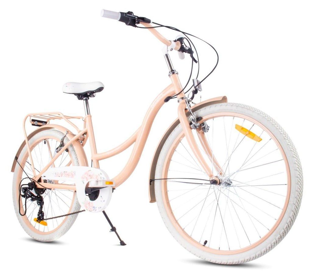 SUN BABY Flower Bike Kinderfahrrad 24 Zoll Mädchen, Fahrrad Produktbild 