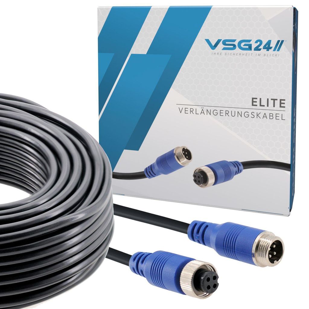 Verlängerungskabel ELITE | 4-PIN für Rückfahrkameras | 5 Produktbild 