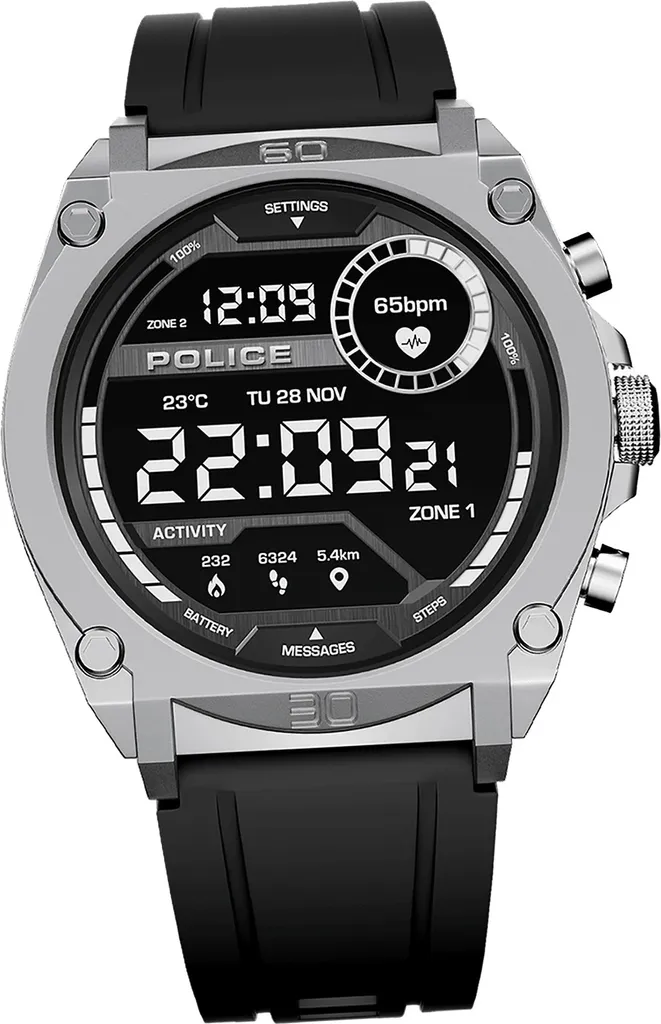 Montre de Sport et Ville Police Homme My.Avatar D2UPON0000101 Noire