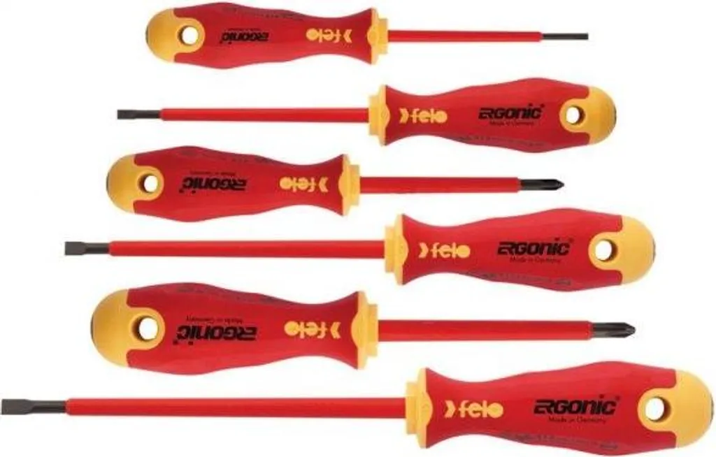 Évitez la fatigue avec les tournevis FELO Ergonic VDE et leur magnétiseur