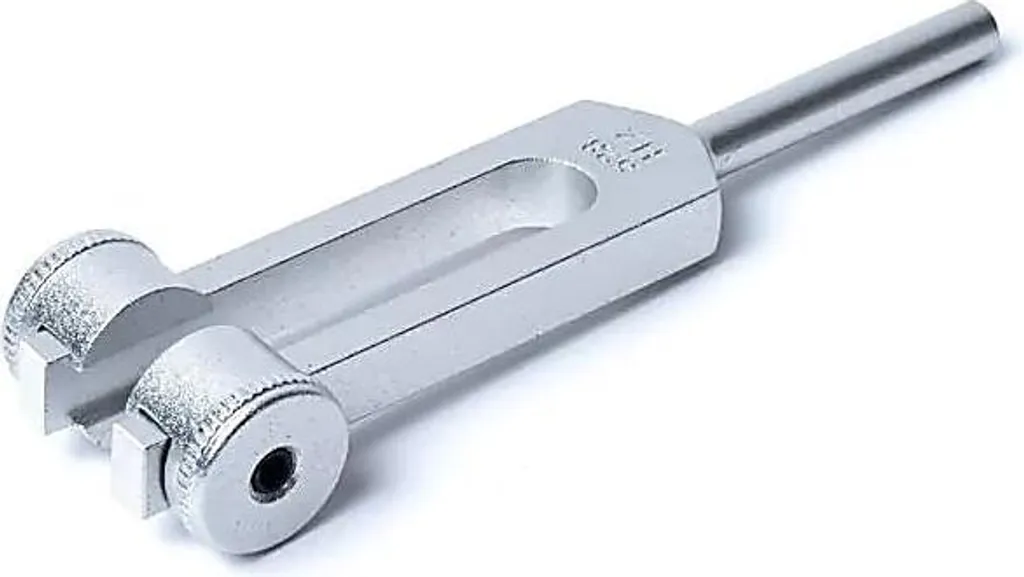 Diapason 528 Hz Mi ADN 23x11cm avec Fréquence de Réparation Holistique