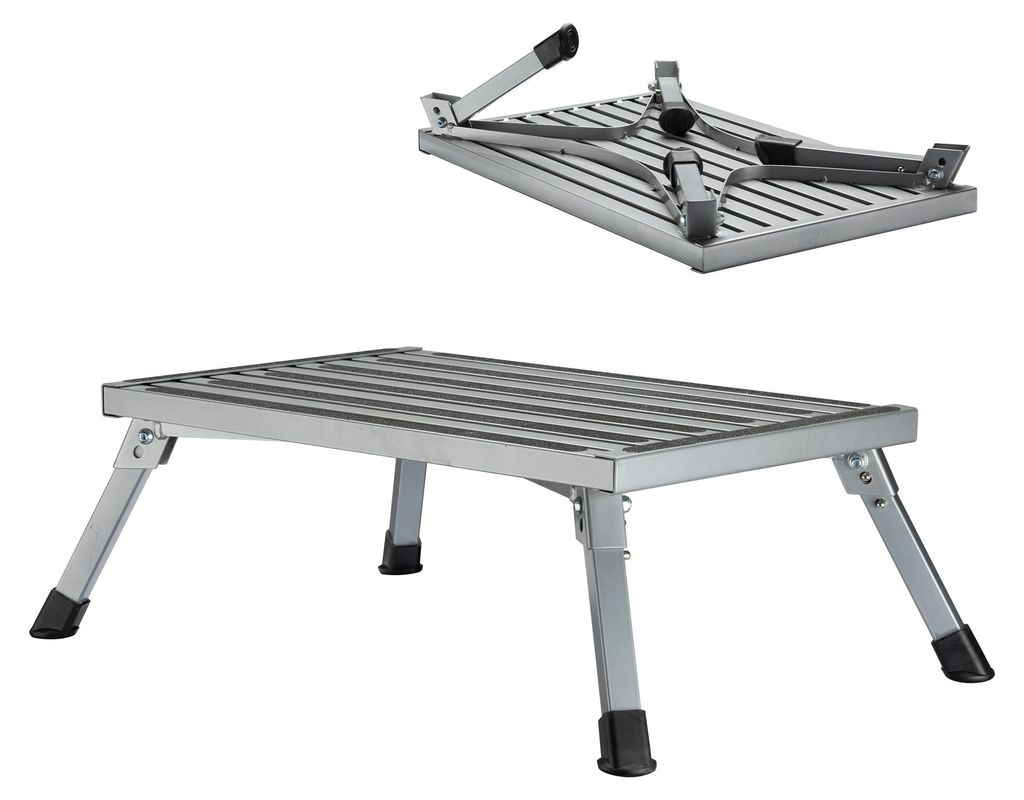 Wiltec camping step fino a 150 kg sgabello a gradini Immagine del prodotto 