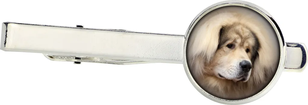 Art-Dog Mastino Tibetano Tie Clip | Gioielleria Uomo Nickel Free