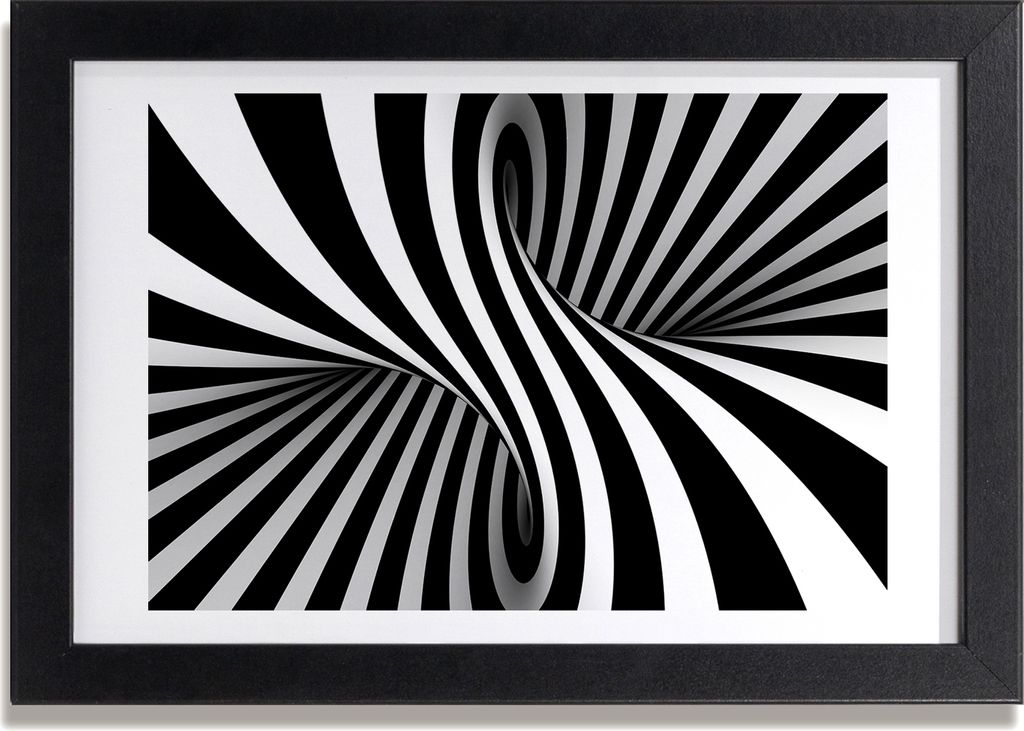 Bild 30x20 MDF-Rahmen, Wandkunst zusammenfassung wirbeln