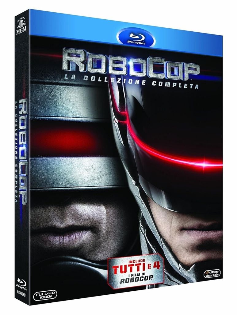 Robocop 1-4 Collection / Box (UNCUT EU Import - Teil 1-3 Produktbild 