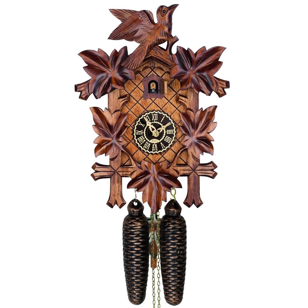 Trenkle - 8100-4_nu - geschnitzte Kuckucksuhr - 8-Tage-Kettenuhrwerk - Kuckuck Classic