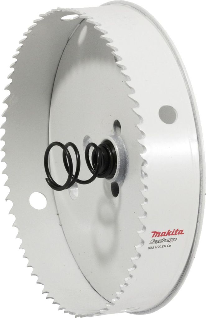 Makita Lochsäge EZYCHANGE BiM Ø 127 mm, für dünne Bleche, mit Gegendruckfeder
