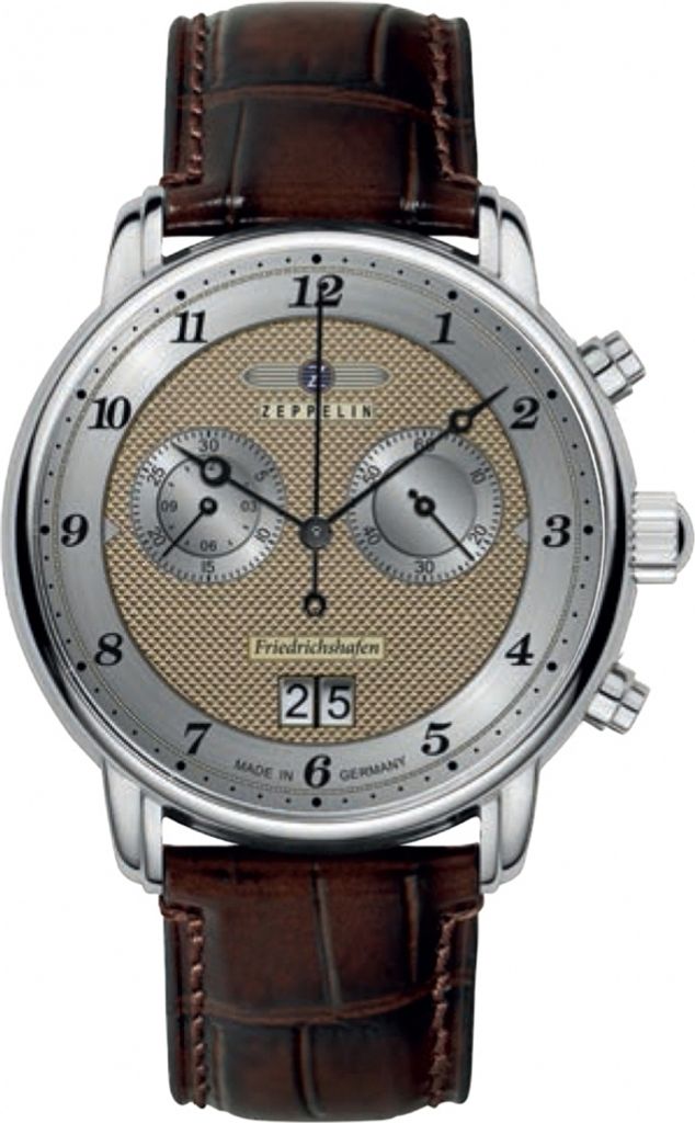 Reloj de pulsera para hombre Zeppelin 8584-5, crongrafo, Imagen del producto 