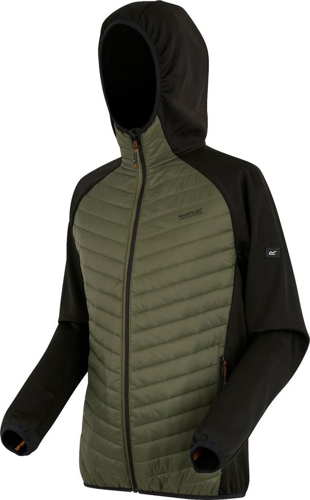 Regatta Hybrid Softshelljacke Andreson Herren, Größe:M, Farbe:Oliv