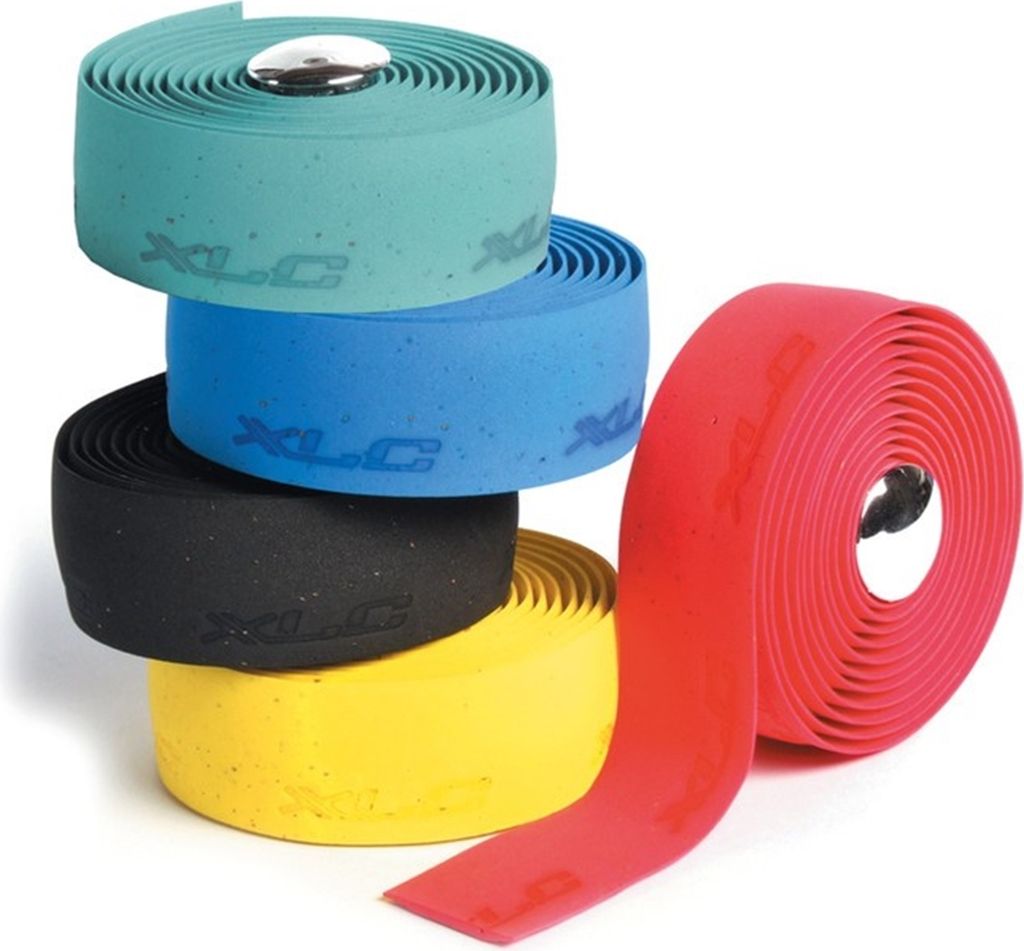 XLC Lenkerband GR-T01 Gel, Kork-style, rot. Produktbild 