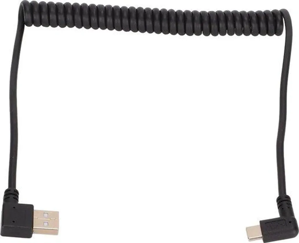 Câble Rétractable USB-C à USB 2.0 - Pour Charge Rapide et Data - 1m20
