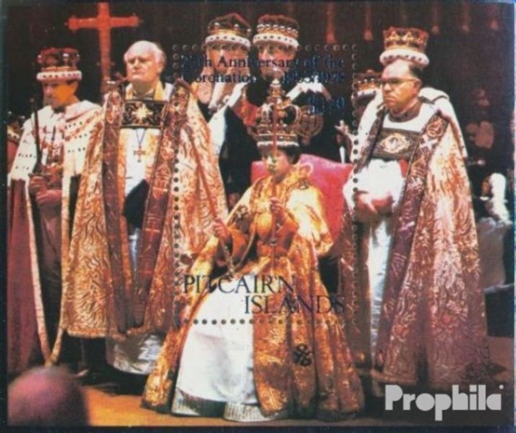 Briefmarken Pitcairn 1978 Mi Block4 (kompl.Ausg.) postfrisch Königin Elisabeth II.