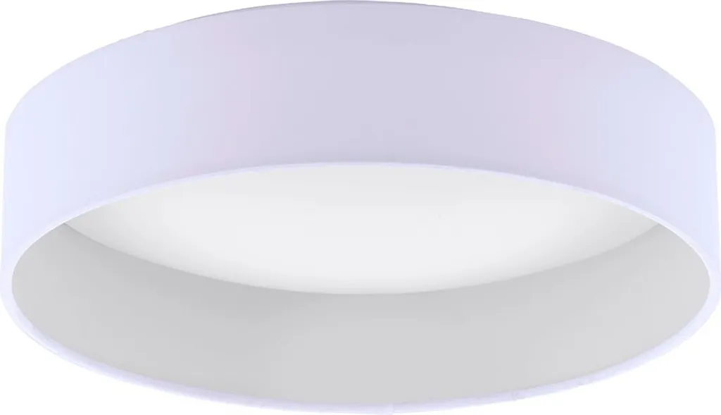 Plafonnier LED Anti-Éblouissement Eglo 93949 Design Plat Gris-brun