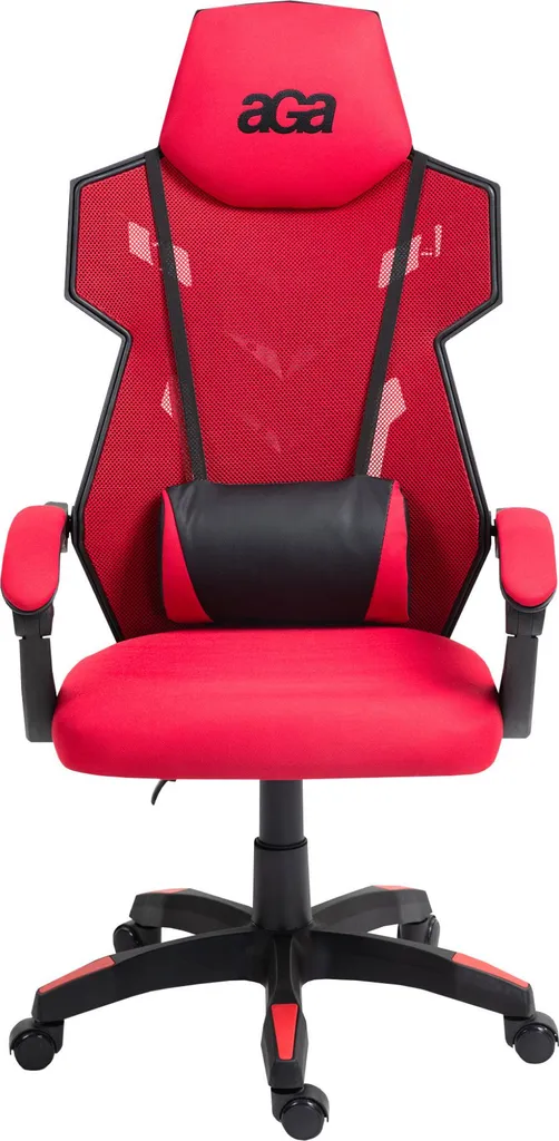Fauteuil de Gaming Aga Anti Mal de Dos, Inclinable avec Appui-tête