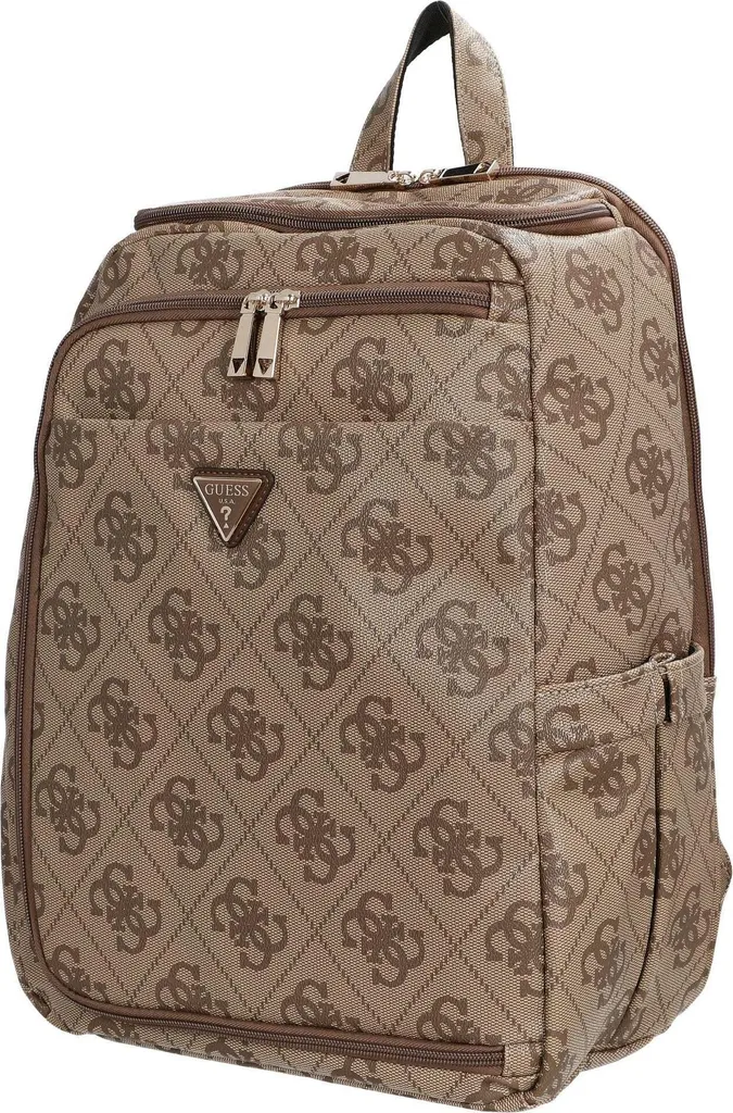 Sac à dos polyvalent Berta U-Zip - Grand compartiment et logo charbon - 2