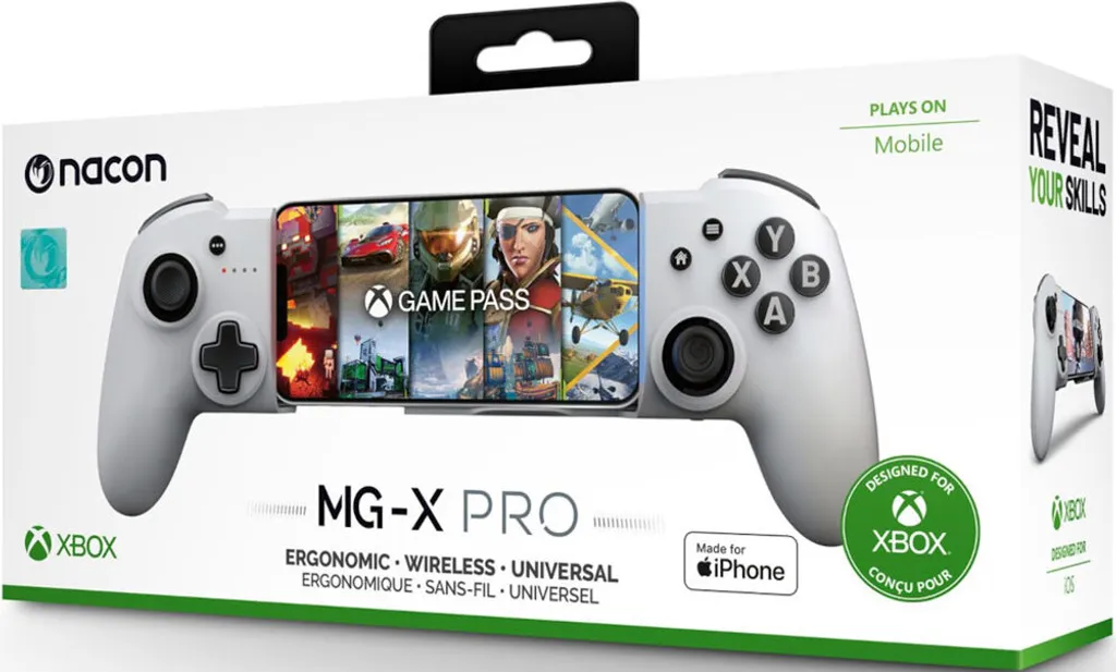 Fini le tactile avec la manette NACON MG-X Pro Blanc Bluetooth iOS