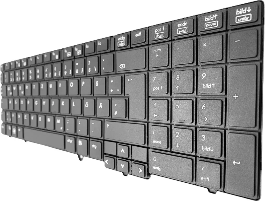 Clavier HP ProBook 6550b avec Pavé Numérique Noir AZERTY Français