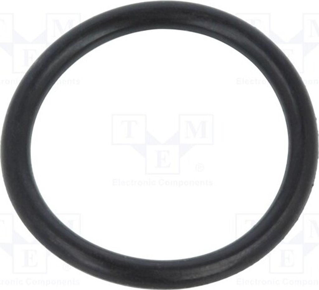 10x O-ring Dichtung Thk: 2mm schwarz NBR ØInn: 17mm -30÷100°C 01-0017.00X 2
