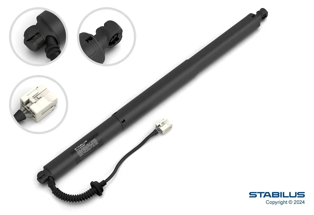 Moteur hayon STABILUS 952473 droit 656mm : fiabilité pour Nissan X-Trail