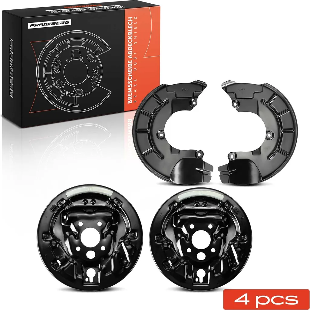 Tôle de Protection Frein Avant et Arrière Anti-Corrosion pour Skoda Roomster