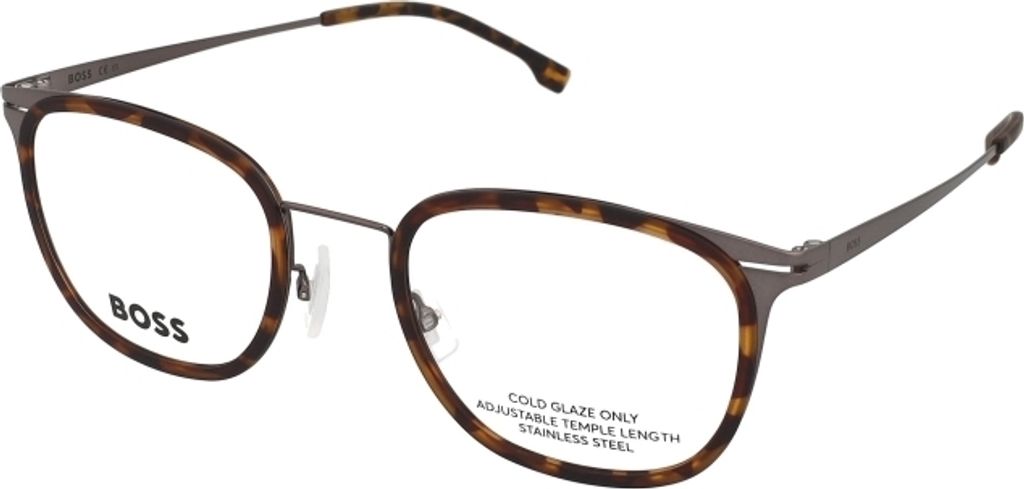 Hugo Boss BOSS 1427 Matte dark ruthenium havana 53/22/150 Herren Brillen