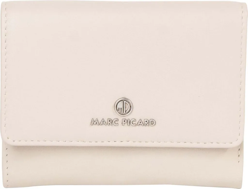 Portafoglio Donna Marc Picard Maremma Pelle Bianca Avorio RFID
