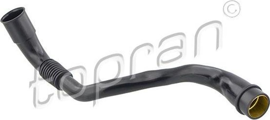 TOPRAN 110 333 Schlauch, Ventildeckelentlüftung OE 06A103217G kompatibel mit A3 8L, A3 8P, Octavia, Bora, Caddy, Golf IV, Golf V, Jetta, New Beetl...