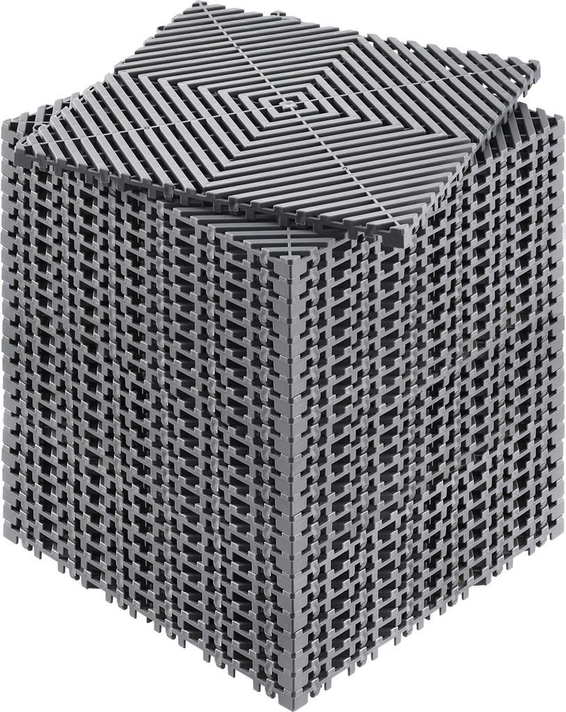SucceBuy 12 x 12 pollici drenaggio Mat pavimento piastrelle Immagine del prodotto 
