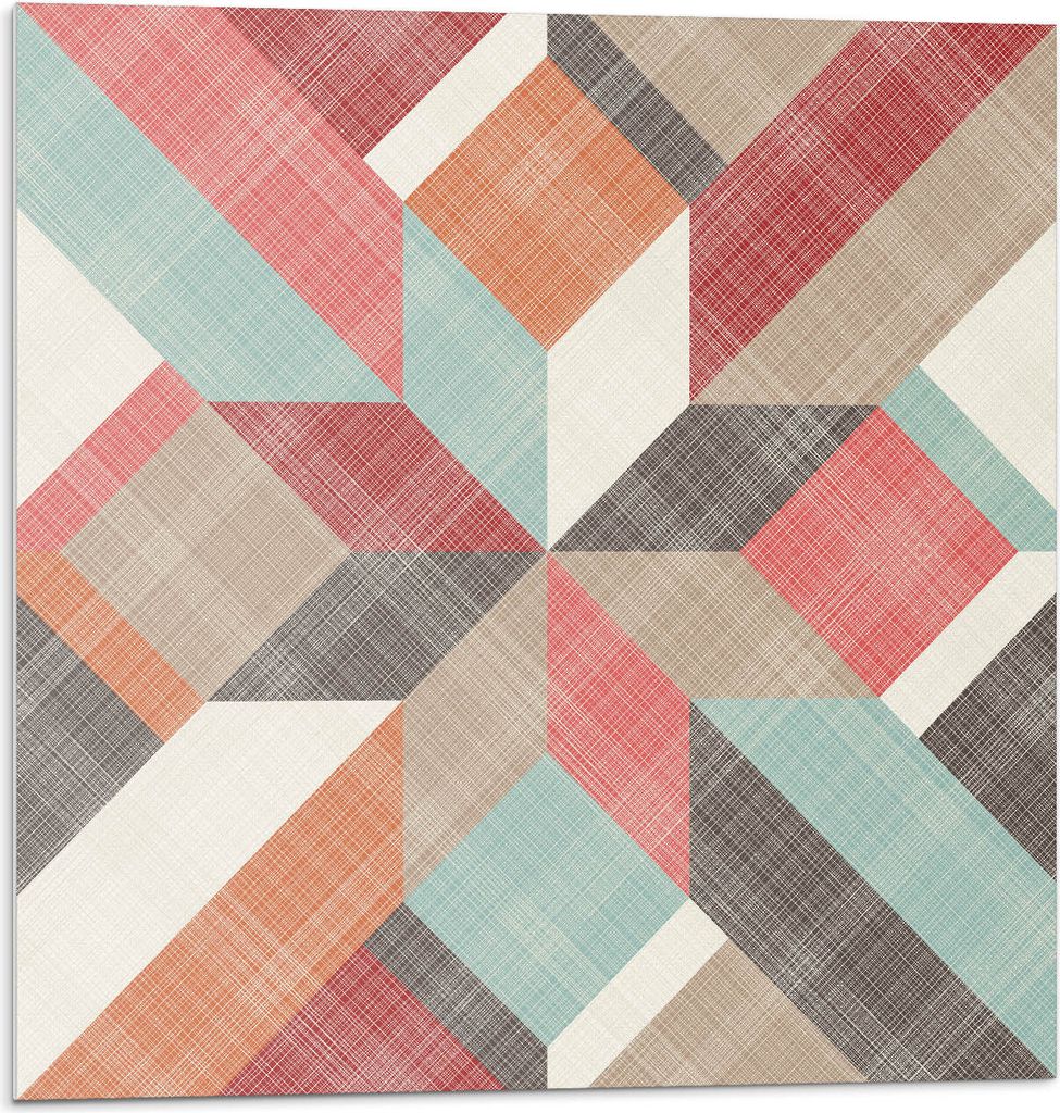 Geometrie In Bunten Formen – Selbstklebend – Wandverkleidung – Wandpaneel – Wanddeko – Dekorative Wandpaneele – 3D Wandpaneele – Wand...