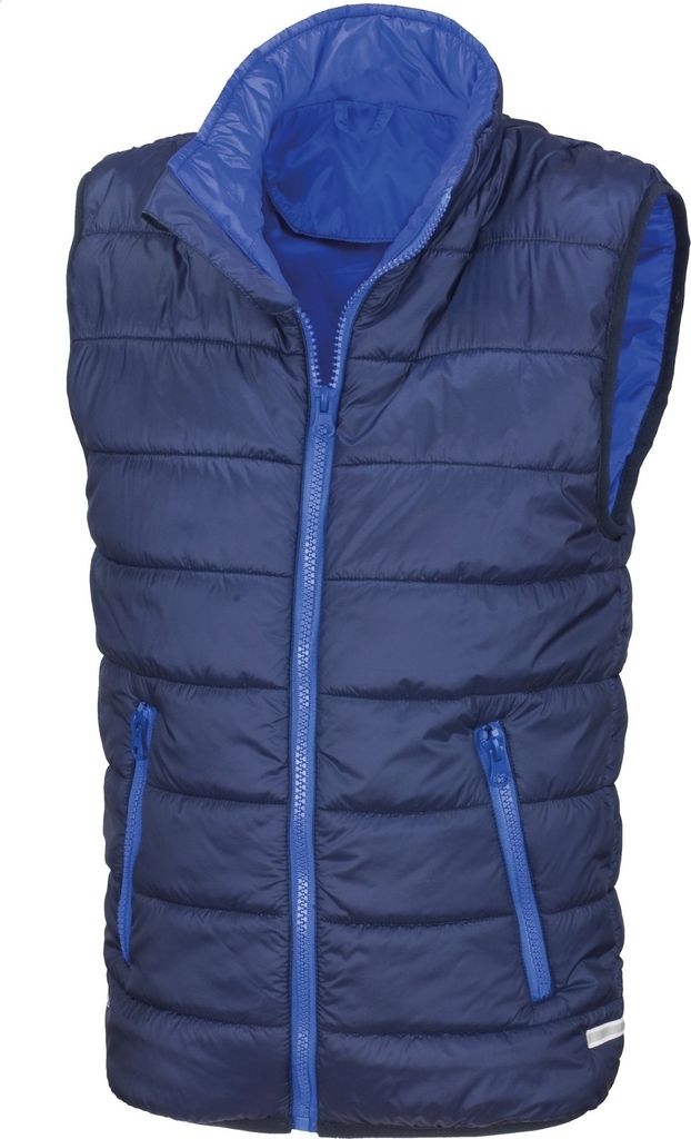 Result Core Kinder Gilet RW5290 (M) (Marineblau/Royal)