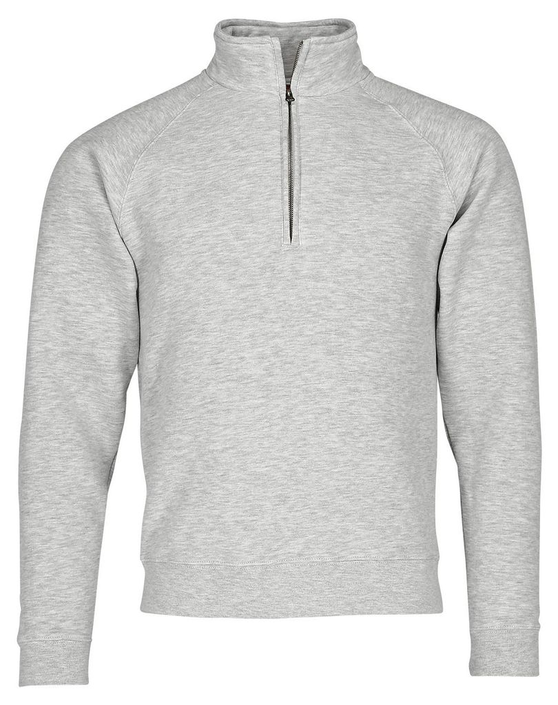 Fruit of the Loom Premium Zip Neck Sweat ,Farbe: Produktbild 