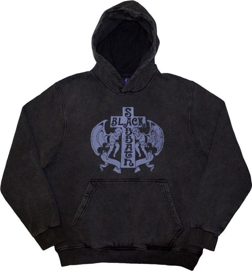 Black Sabbath Angels Charcoal Grey M Hoodie