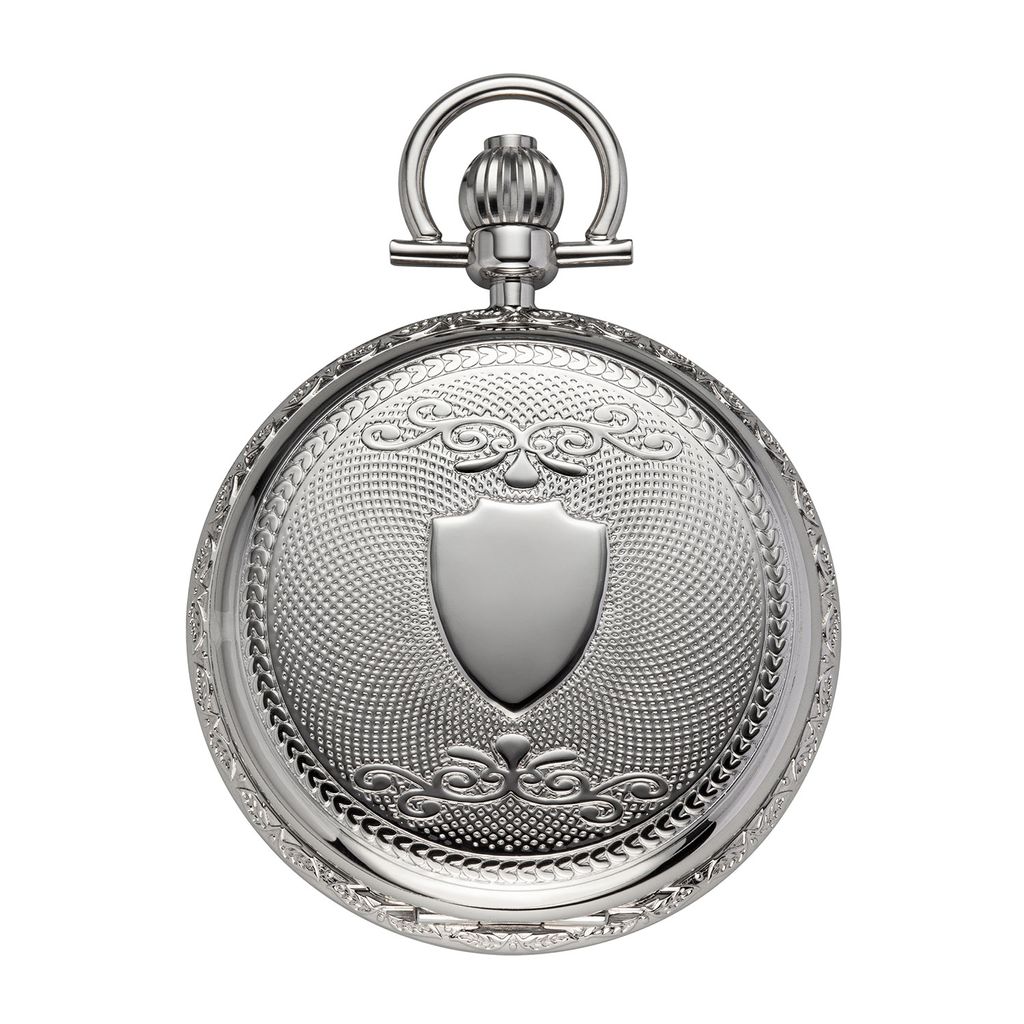 UMR RUHLA Taschenuhr TU-8613, Quarz, Mondphase, Edelstahl, Produktbild 2