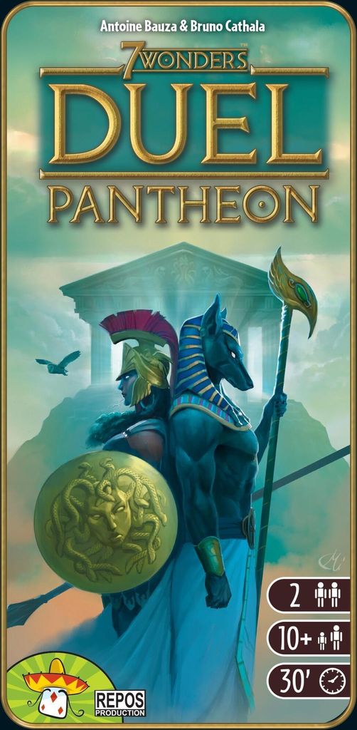 Repos Production 7 Wonders Duel – Pantheon, Brettspiel, Produktbild 
