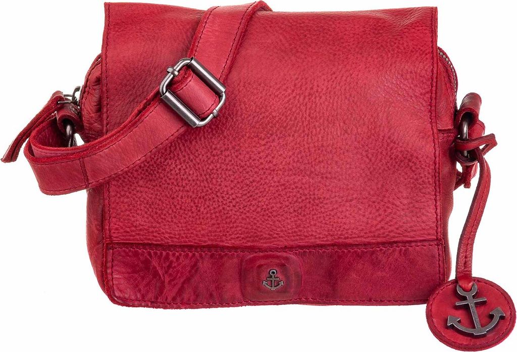 Harbour 2nd Laura Leder Umhängetasche red