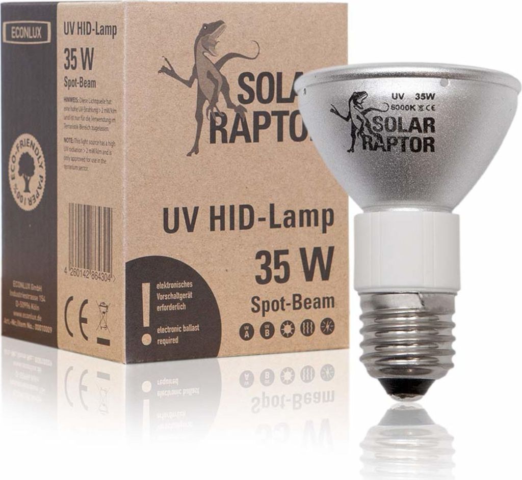 SolarRaptor UV HID Spot Strahler - 35W PAR20